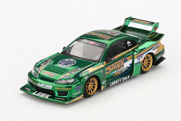 MINIGT LBWK 日産シルビア　S15 直筆サイン　 原宿限定モデル MINIGT LBWK 日産シルビア S15 直筆サイン 原宿限定モデル