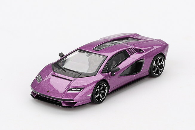 ミニGT 1/64 ランボルギーニ カウンタック LPI 800-4 ヴィオラ 30th Mini GT 1:64 Lamborghini Countach LPI 800-4 Viola 30th
