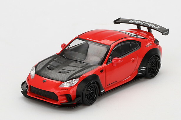 ミニGT 1/64 トヨタ GR86 LB ナショナル レッド Mini GT 1:64 Toyota GR86 LB Nation Red
