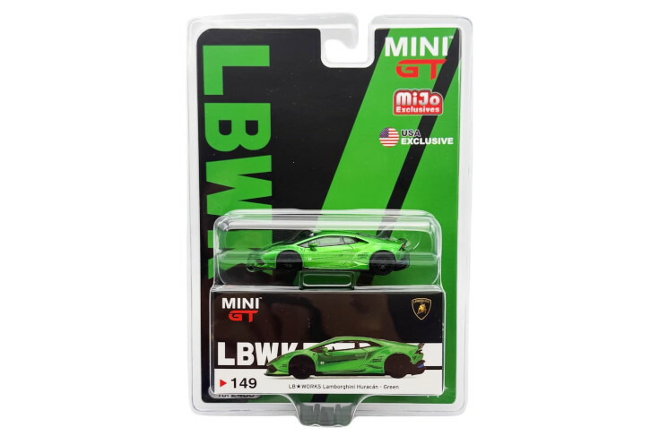 楽天市場】ミニGT 1/64 LB ワークス ランボルギーニ ウラカン グリーン