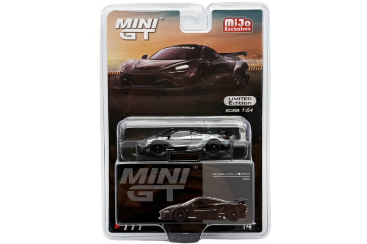楽天市場】MINI-GT 1/64 McLAREN 750S (SAROS GREY) CHASE CAR