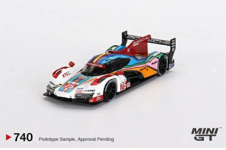 ミニGT 1/64 ポルシェ 963 #75 ル・マン24時間 2023 マシュー ジャミネ/フェリペ ナスル/ニック タンディ MINI GT 1:64 Porsche 963 N75 24h Le Mans 2023 Mathieu Jaminet / Felipe Nasr / Nick Tandy