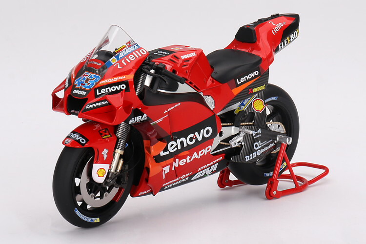 トゥルースケール 1/12 ドゥカティ デスモセディチ GP22 野球クラブ レノボ #43 提示 MotoGP 時節 2022 手玉 銀鏡TRUESCALE 1:12 DUCATI DESMOSEDICI GP22 TEAM LENOVO N43 PRESENTATION MOTOGP SEASON 2022 JACK MILLER