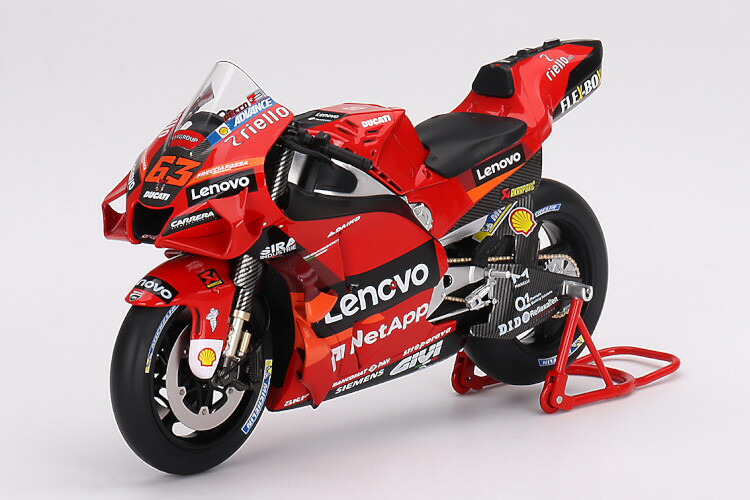 トゥルースケール 1/12 ドゥカティ デスモセディチ GP22 野球クラブ レノボ #63 世界はやりっ子 提示 MotoGP 時節 2022 フランチェスコ バニャイアTRUESCALE 1:12 DUCATI DESMOSEDICI GP22 TEAM LENOVO N63 PRESENTATION MOTOGP SEASON 2022