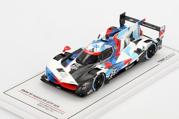 TSMモデル 1/43 BMW M ハイブリッド V8 GTP #25 デイトナ 24時間 2024 チーム RLL レネ ラスト/マキシム マルタン/コナー デ フィリッピ/ニック イェロリーTSM Model 1:43 BMW M Hybrid V8 GTP N25 24h Daytona 2024 Team RLL