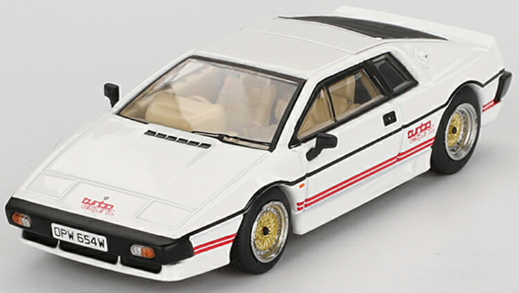 ミニGT 1/64 芙蓉 肝ったま ターボ白いこと ユア・アイズ・オンリー 1981 日本制限事項包みMini GT 1:64 Lotus Esprit Turbo White Your Eyes Only 1981 Japan Limited Package