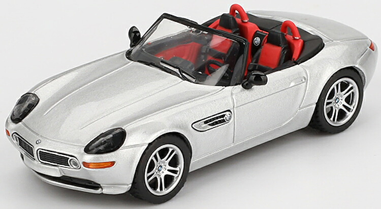 ミニGT 1/64 BMW Z8 しろがね色Mini GT 1:64 BMW Z8 Silver