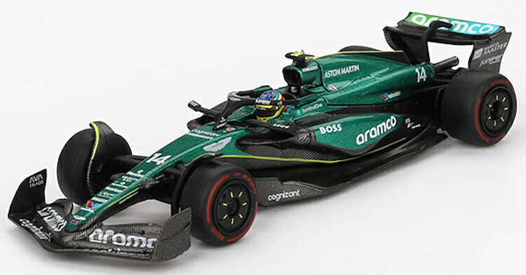 ミニGT 1/64 アストンマーティン AMR24 フォーミュラ1 2024 #14 バーレーングランプリ フェルナンド アロンソ Mini GT 1:64 Aston Martin AMR24 F1 2024 N14 bahrain GP Fernando Alonso