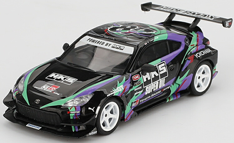 ミニGT 1/64 トヨタ GR86 HKS 印字機R 日本の首都オート赤ちょうちん 2022Mini GT 1:64 Toyota GR86 HKS Type R Tokyo Auto Salon 2022