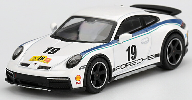 ミニGT 1/64 ポルシェ 911 ダカール #19 ラリー 1974 Mini GT 1:64 Porsche 911 Dakar N19 Rally 1974
