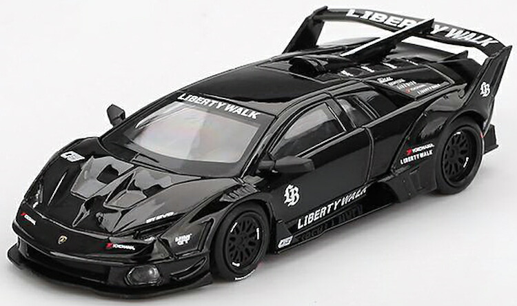 ミニGT 1/64 ランボルギーニ LB影ぼうし WORKS ムルシエラゴ GT Evo 黒いことMini GT 1:64 Lamborghini LB-Silhouette WORKS MURCIELAGO GT Evo Black