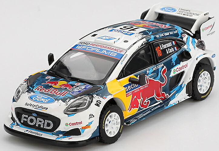 ミニGT 1/64 ジェラルド・r・フォード ピューマ Rally1 ラリー フィンランド 2024 3位 #16 M-Sport ジェラルド・r・フォード WRTMini GT 1:64 Ford Puma Rally1 Rally Finland 2024 3rd Place Prize Car N16 M-Sport Ford WRT ミニカー・トイカー-車-おもちゃ