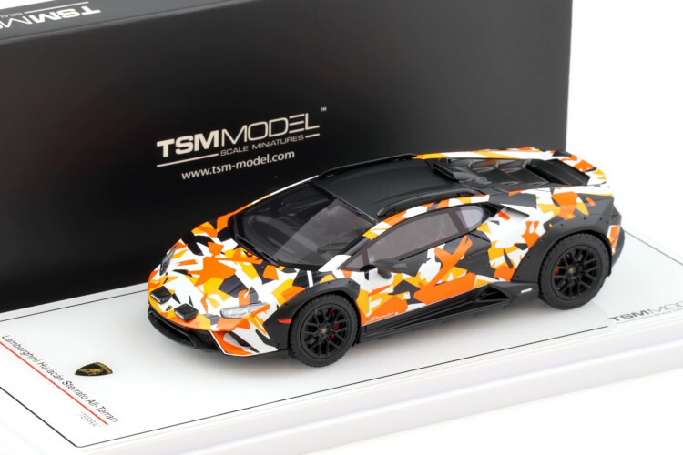 TSMモデル 1/43 ランボルギーニ ウラカン ステラート オールテレーン テラブラック オレンジ TSM Model 1:43 Lamborghini Huarcan Sterrato All-Terrain Terra black orange 25,776円