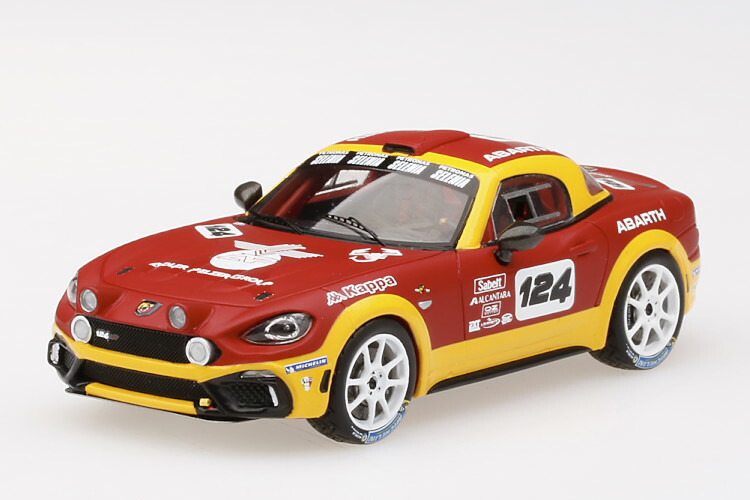 楽天市場】TSM MODEL 1/43 フィアット アバルト 124 スパイダー