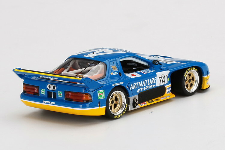 Miniature TSM Mazda RX-7 N°74 Artnature Le Mans 1994 - 1/43