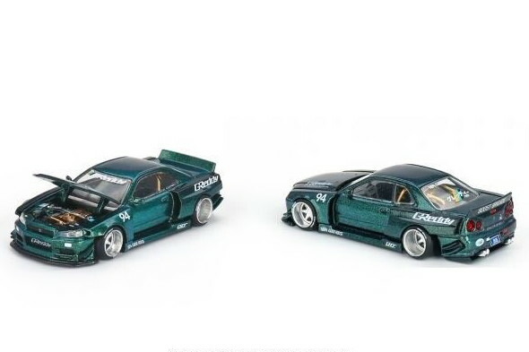 楽天市場】HPI RACING 1/43 日産 スカイライン R33 GTR LM ブラック