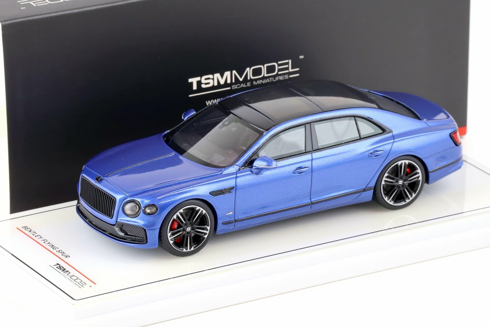 TSM MODEL 1/43 ベントレー コンチネンタル フライングスパー ネプチューンブルー TSM MODEL 1:43 Bentley Continental Flying Spur Neptune blue
