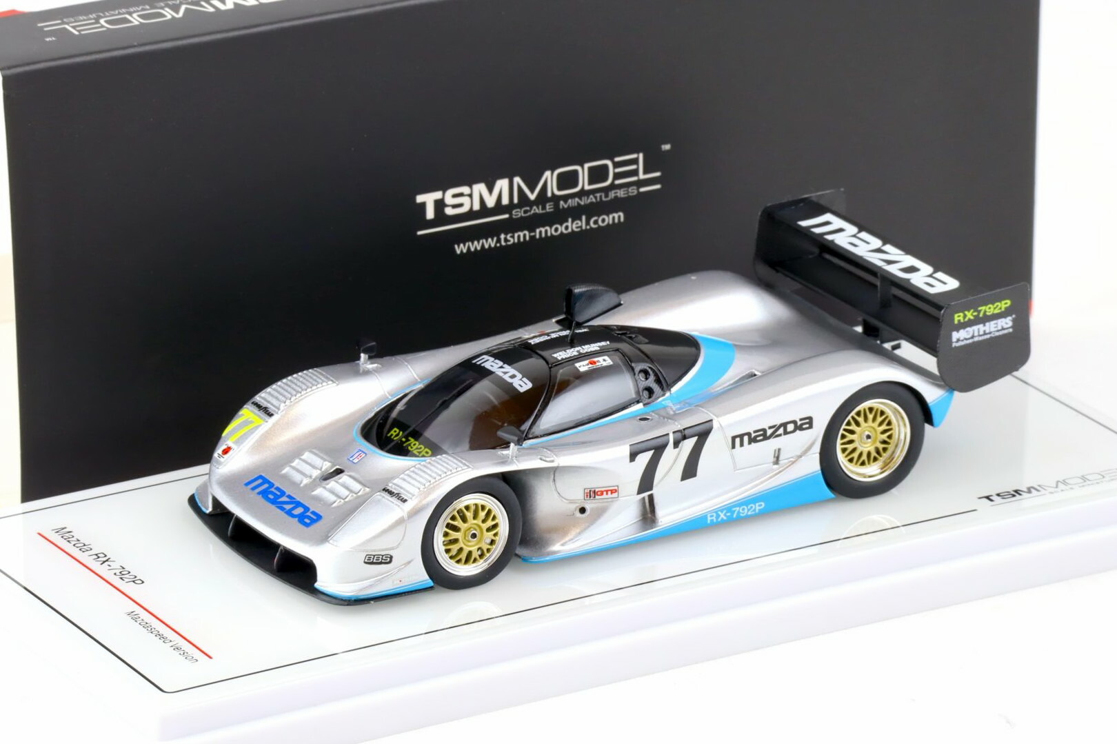 楽天市場】モデラーズ ミニカー マツダ 1/43 MAZDA LMP2