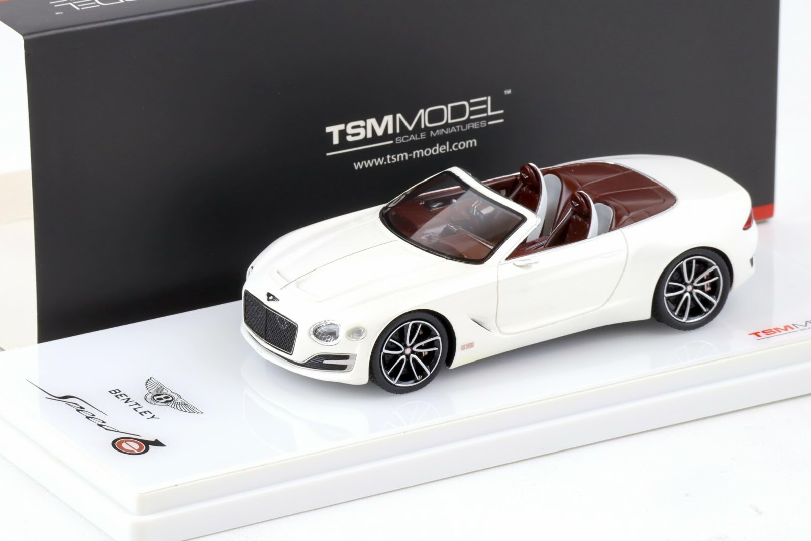 TSM MODEL 1/43 ベントレー EXP 10 スピード 6 ホワイトメタリック 2017 TSM MODEL 1:43 Bentley EXP 10 Speed 6 white metallic 2017
