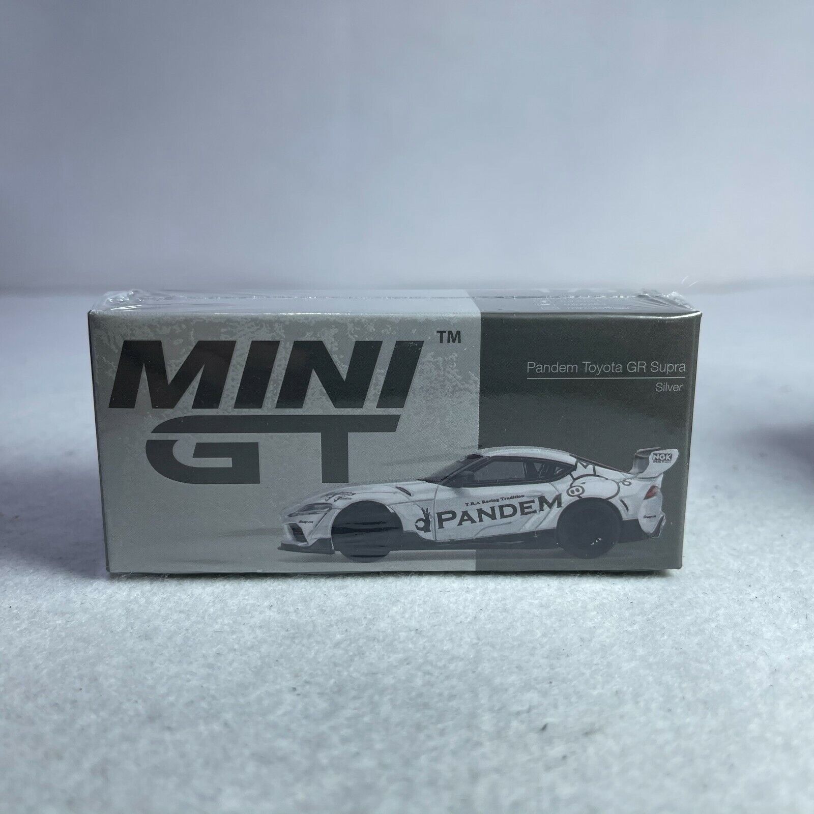 TSM MINI GT 1/64 トヨタ パンデム GR スープラ V1.0 シルバー RHD TSM MINI GT 1:64 Toyota Pandem GR Supra V1.0 Silver RHD
