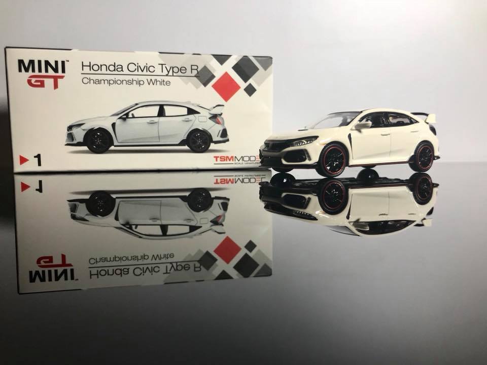 楽天市場】TSM MINI GT 1/64 ホンダ シビック タイプR FK8 ブルー 右