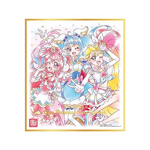 楽天市場】【送料無料】プリキュア色紙ART -20周年special
