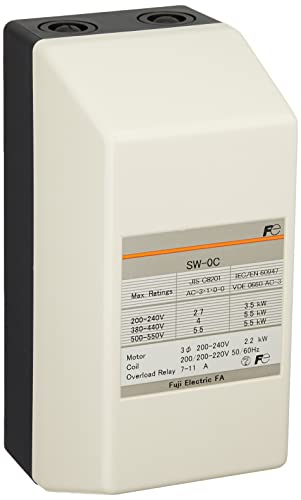 富士電機 電磁開閉器 容れもの取りまかなう付判定基準形 SW-0C-200V-2.2KW-AC200V-1A