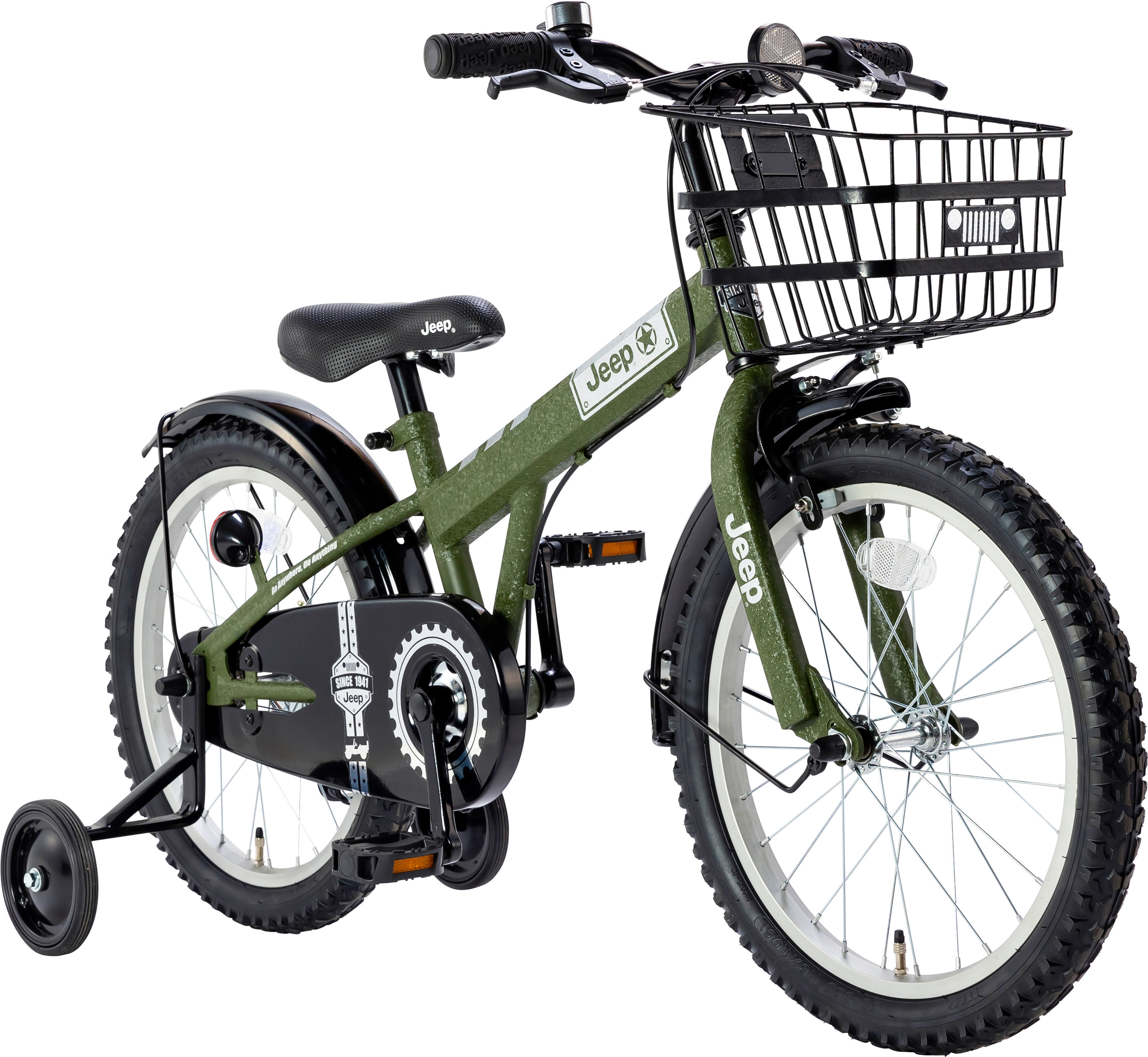 Jeep 幼児用自転車 16インチ 青 Jeep Jeepキッズサイクル16インチ 2022年model☆レビュー特典