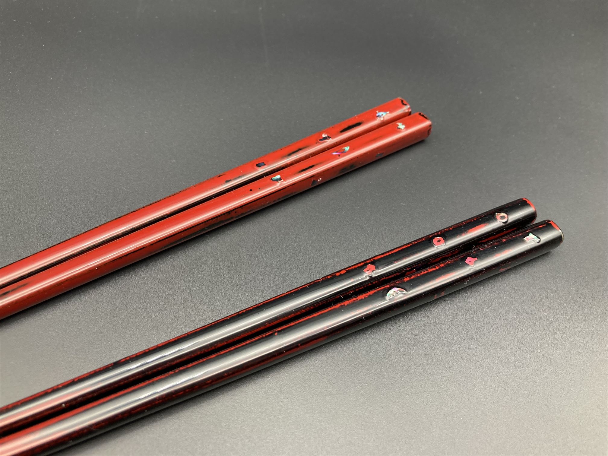 楽天市場】木製 会津塗 箸金虫 黒/赤 1膳《ギフト 記念品 マイ箸 エコ