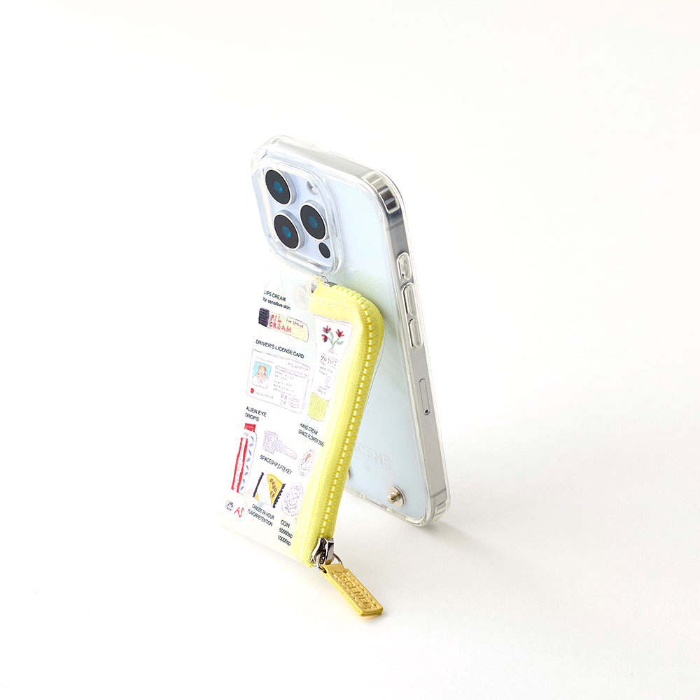 公式】【ASCENE case】PVC clear case -CONVENIENCE YOUNG- エーシーン