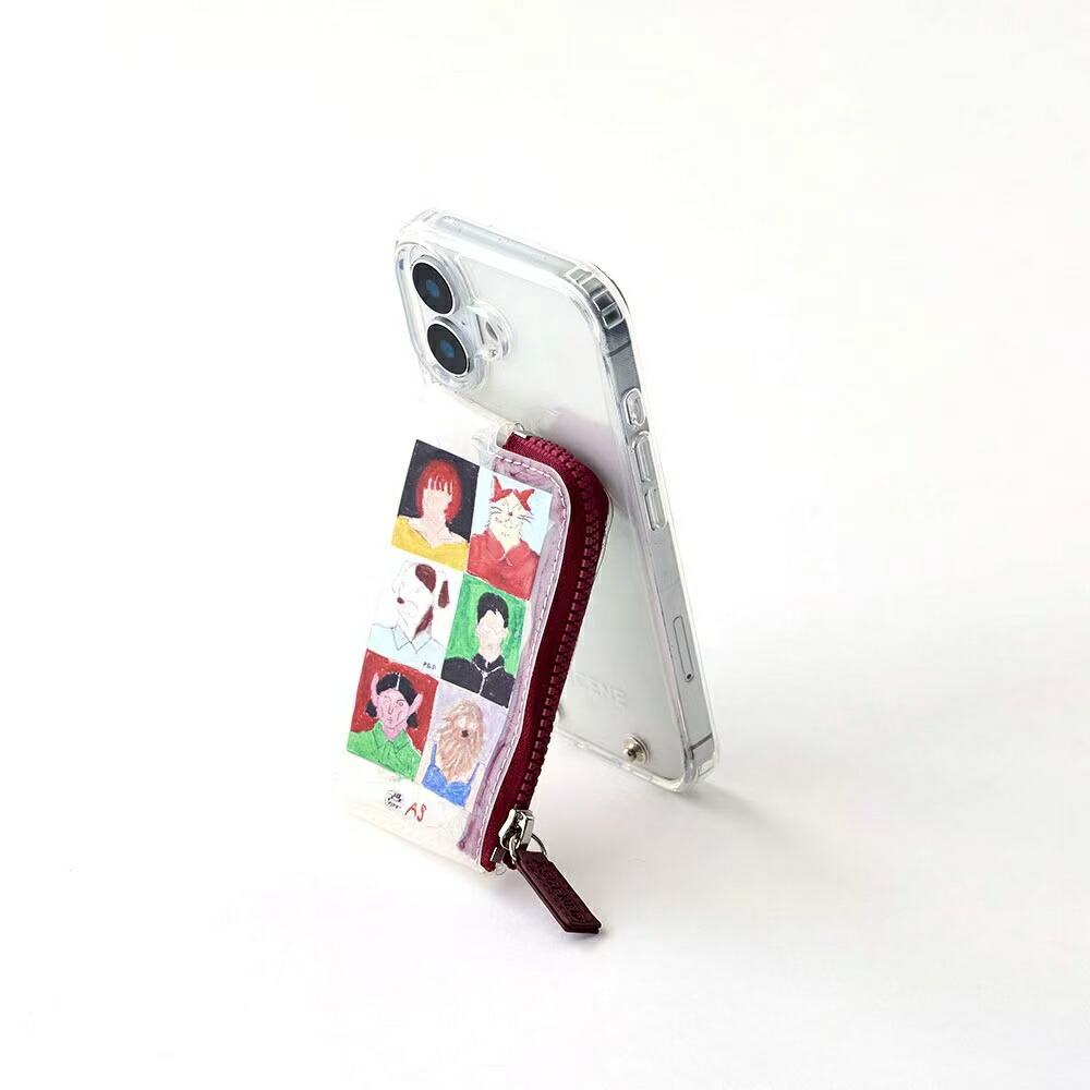 公式】【ASCENE case】PVC clear case -CONVENIENCE YOUNG- エーシーン