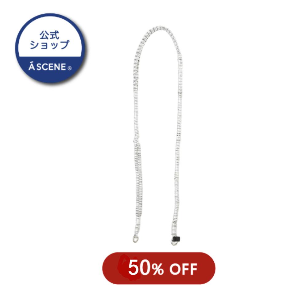 SUPER SALE☆50%OFF【堅苦しさ】【ASCENE shoulder】Design paracord shoulder -leather- エーシーン パラコードショルダー ユニ一発やる M大きさ  L大きさ なめし革 しろがね色 肩肉 曲がったがけ 本革 肩肉三尺帯