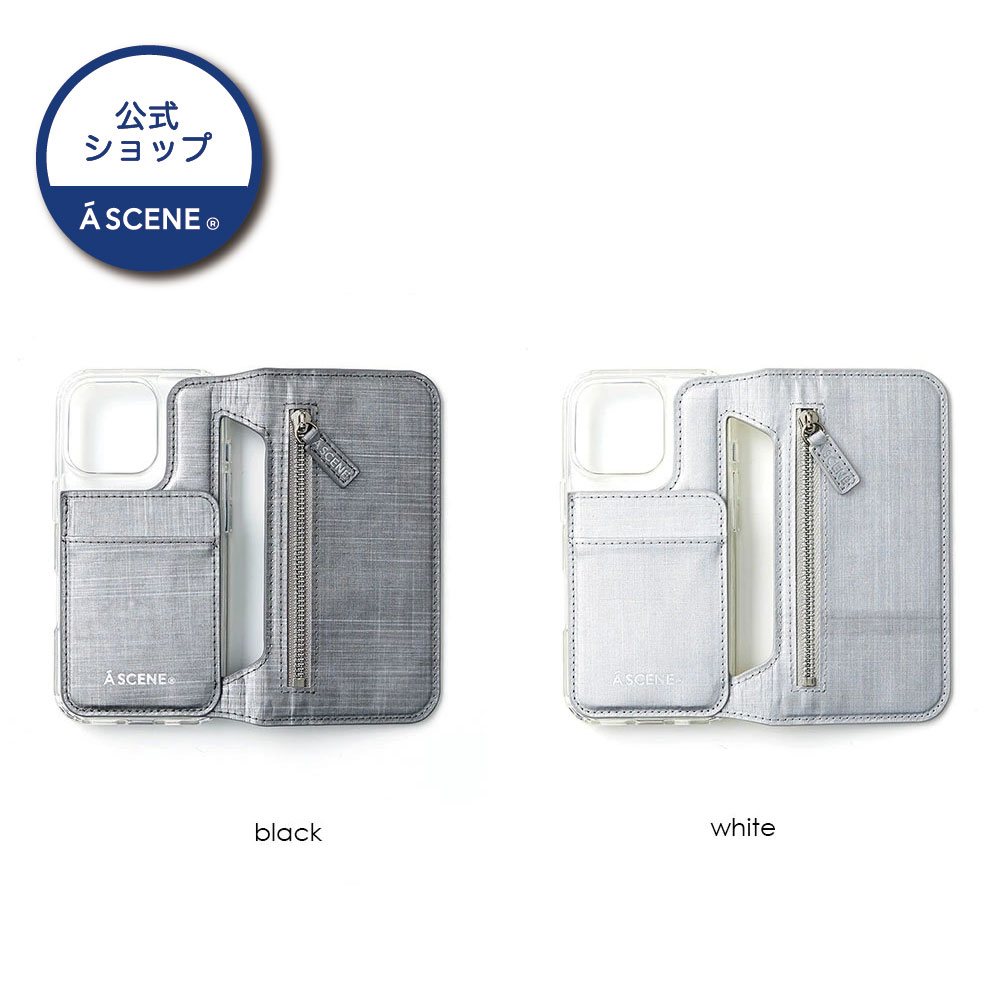 【公式】【ASCENE】Note clear case with Dyneema・・ iphone エーシーン アイフォン