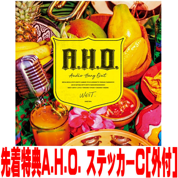 楽天市場】【限定先着特典：A.H.O. ステッカーA付き】 WEST