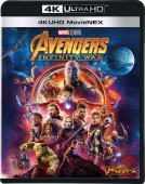 【オリコン加盟店】初回限定[取]★MARVEL 10th-THE RISE OF AN AVENGER DISC付 ■10％OFF■洋画　4K ULTRA HD+3DBlu-ray+Blu-ray【アベンジャーズ／インフィニティ・ウォー4K UHD MovieNEX】18/9/5発売【楽ギフ_包装選択】