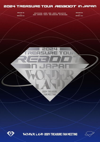 【オリコン加盟店】先着特典フォトカード[絵柄C/ランダム][外付] ★通常盤[初回仕様]★トレカ封入★10％OFF ■TREASURE 2Blu-ray【2024 TREASURE TOUR [REBOOT] IN JAPAN + 2024 TREASURE FAN MEETING～WONDERLAND】24/11/6発売＄【楽ギフ_包装選択】