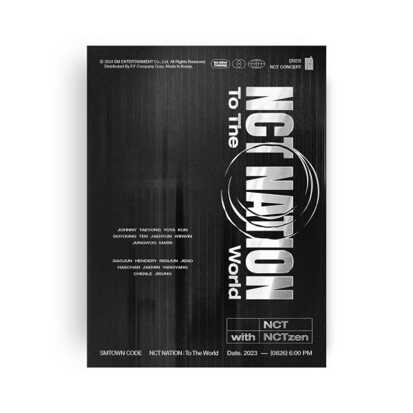 【オリコン加盟店】★SMTOWN CODE盤★PHOTO BOOK★LAYERED HANGTAG SET★FOLDED　POSTER★INSTANT PHOTO SET★10%OFF■NCT SMTOWN CODE【2023 NCT CONCERT - NCT NATION：To The World in INCHEON】24/7/31発売【楽ギフ_包装選択】｜アットマークジュエリーMusic