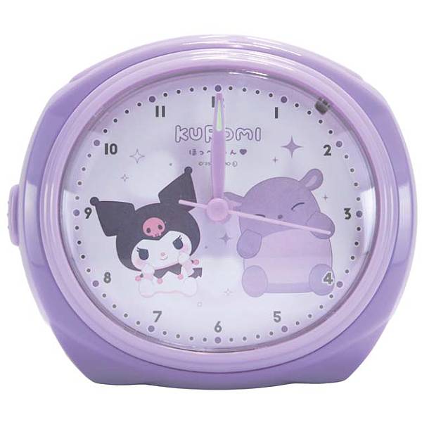 楽天市場】サンリオ連続秒針ベルアラームクロック ほっぺつんクロミ