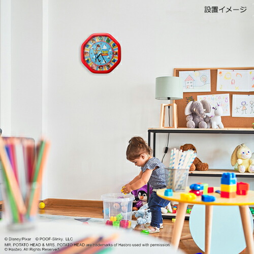 以上節約 リズム時計 からくり時計 クオーツ 掛時計 ディズニー ピクサー トイストーリー M440 メロディ4曲 赤メタリック色 4mh440mc01 楽ギフ 包装選択 Taibachlibrary Org Uk