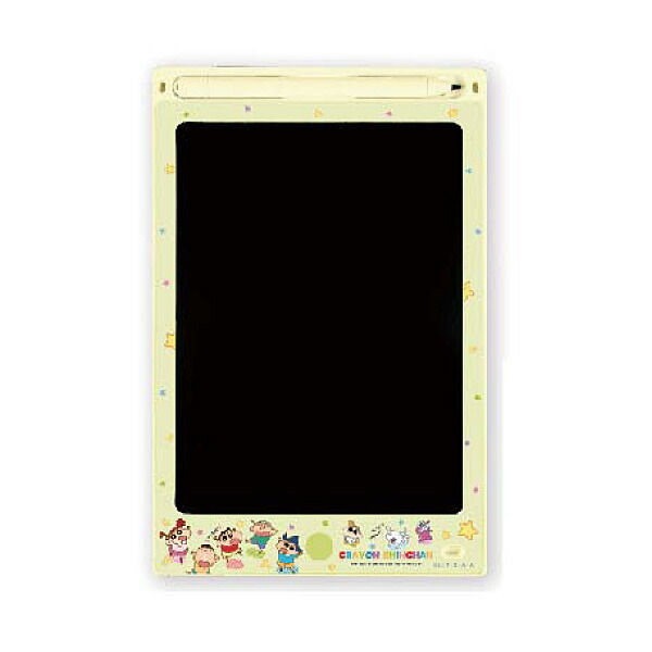 ■クレヨンしんちゃん【キャラクター　デジタルメモパッド　電子メモ】伝言板　筆談　かわいい　子供　キッズ　お絵かき　ペーパーレス　エコ　チョコビシャワー　6016-852/KS-5543142CS 【楽ギフ_包装選択】 プラスト　ティーズファクトリー画像