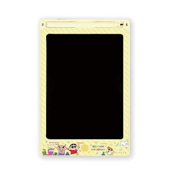 ■クレヨンしんちゃん【キャラクター　デジタルメモパッド　電子メモ】伝言板　筆談　かわいい　子供　キッズ　お絵かき　ペーパーレス　エコ　おもちゃとみんな　6016-853/KS-5543143OM 【楽ギフ_包装選択】 プラスト　ティーズファクトリー画像