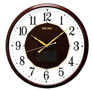 ■セイコー 【SEIKO　ハイブリッドソーラー電波掛け時計】 32.5cmの大型サイズ掛時計 SF241B【楽ギフ_包装選択】.掛け時計