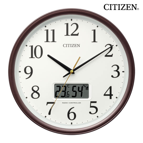 楽天市場】壁掛けフック特典有☆電波時計 シチズン[CITIZEN