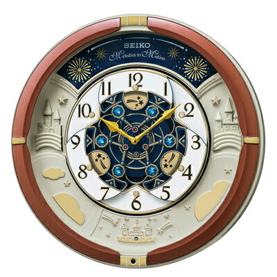 ■SEIKO セイコー【掛け時計 仕組み時辰儀30周年祝するひな形】一曲付き添い人 RE601B 【楽ギフ_荷造り選りわける】
