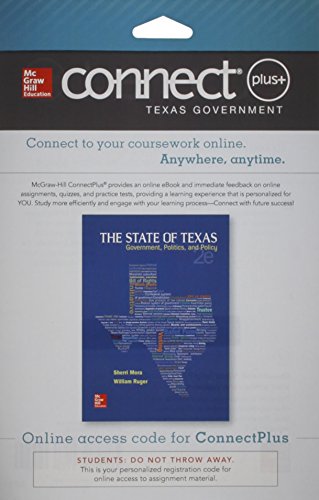 【中古】【未当て嵌める・未開封品】Connect Access Card for the State of Texas: Government, Politics, and Policy