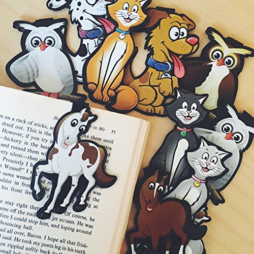 【中古】【未使用・未開封品】動物クリップブックマーク詰め合わせ\" Over theページ\" ( 4?designs-10?each-total 40?)合計)