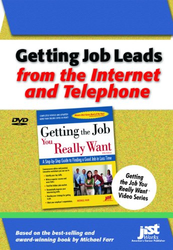 【中古】【未使用・未開封品】Getting Job Leads From the Internet and Telephone