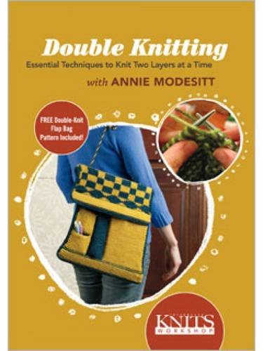 【中古】【未使用・未開封品】Double Knitting: Essential Techniques to Knit Two Layers at a Time with Annie Modesitt (Interweave Knits Workshop)