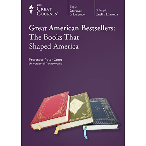 【中古】【未使用・未開封品】The Great Courses: Great American Bestsellers: The Books That Shaped America