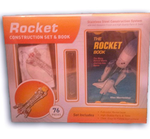【中古】【未使用・未開封品】Mud Puddle Inc Model Rocket Construction Set & Book